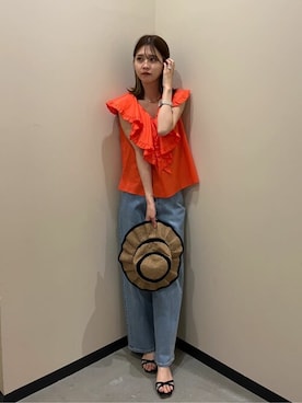 N. STAFFさん（レディース・166cm）の春コーディネート