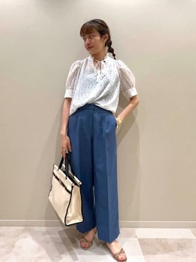 N. STAFFさん(レディース・161cm)の夏コーディネート