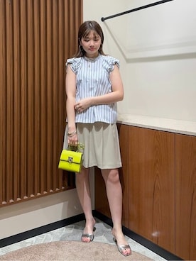 N. STAFFさん(レディース・158cm)の夏コーディネート