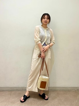 N. STAFFさん(レディース・160cm)の夏コーディネート