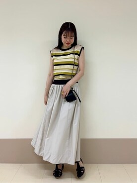 N. STAFFさん(レディース・166cm)の夏コーディネート