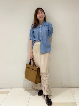 N. STAFFさん(レディース・159cm)の夏コーディネート