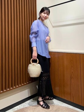 N. STAFFさん(レディース・168cm)の夏コーディネート