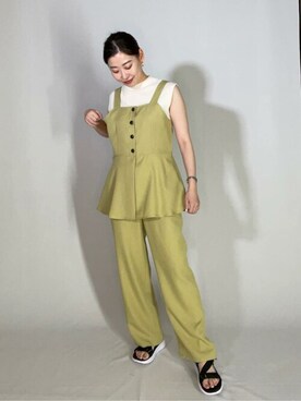 N. STAFFさん(レディース・157cm)の夏コーディネート