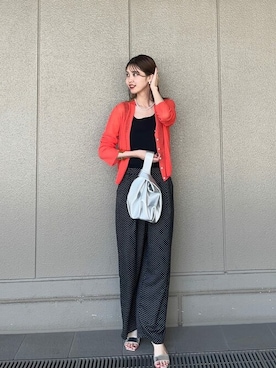 「N.（N. Natural Beauty Basic）（エヌエヌナチュラルビューティーベーシック）のアイテム（アクセサリー）」を使った、N. STAFFさん（レディース・166cm）の夏コーディネート