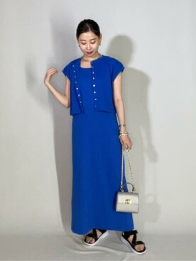 N. STAFFさん(レディース・157cm)の夏コーディネート