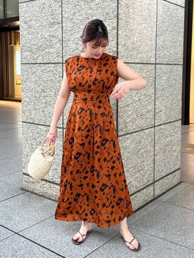 「N.（N. Natural Beauty Basic）（エヌエヌナチュラルビューティーベーシック）のアイテム（アクセサリー）」を使った、N. STAFFさん（レディース・158cm）の夏コーディネート