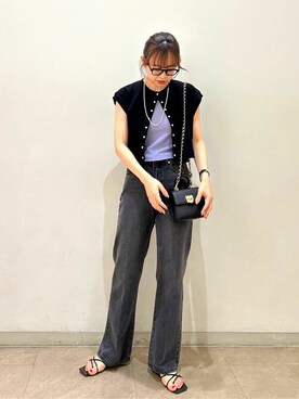 N. STAFFさん(レディース・160cm)の夏コーディネート