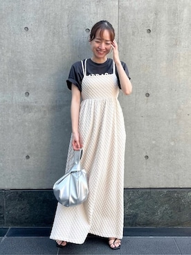 N. STAFFさん（レディース・148cm）の夏コーディネート