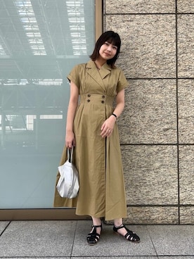 N. STAFFさん（レディース・168cm）の夏コーディネート