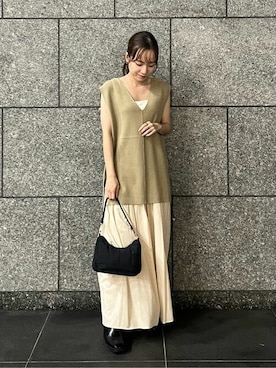 N. STAFFさん（レディース・148cm）の秋コーディネート