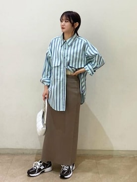 N. STAFFさん(レディース・159cm)の秋コーディネート