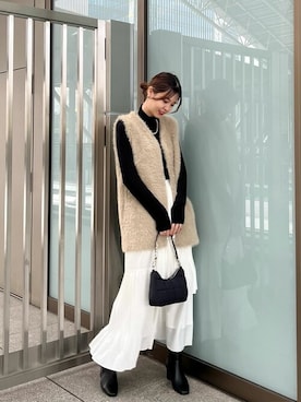 N. STAFFさん（レディース・166cm）の秋コーディネート