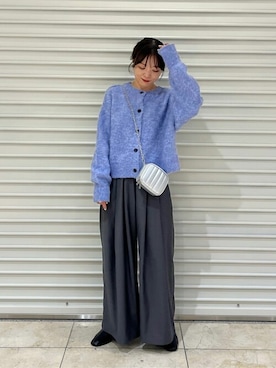 N. STAFFさん（レディース・157cm）の秋コーディネート