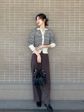 N. STAFFさん(レディース・166cm)の秋コーディネート