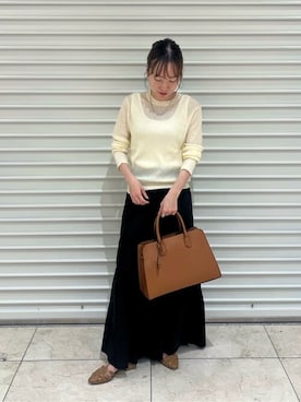 N. STAFFさん（レディース・148cm）の秋コーディネート