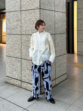 N. STAFFさん（レディース・158cm）の秋コーディネート