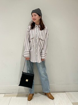 N. STAFFさん(レディース・159cm)の秋コーディネート