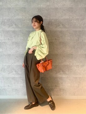 N. STAFFさん(レディース・161cm)の秋コーディネート