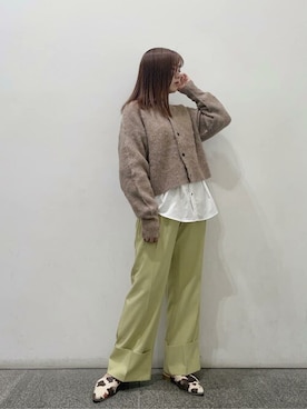 N. STAFFさん(レディース・164cm)の秋コーディネート