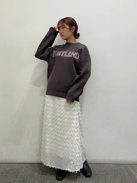 N. STAFFさん（レディース・164cm）の秋コーディネート