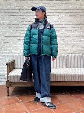 「アイテム（エコバッグ/サブバッグ、ブラック系）」を使った、bprbeamsさん（レディース・154cm）の冬コーディネート