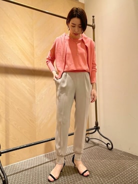 TIARA STAFFさん（レディース・155cm）の冬コーディネート