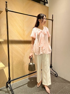 TIARA STAFFさん(レディース・166cm)の春コーディネート