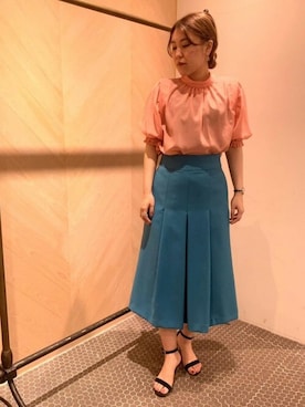 TIARA STAFFさん（レディース・160cm）の春コーディネート