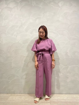 TIARA STAFFさん（レディース・153cm）の夏コーディネート