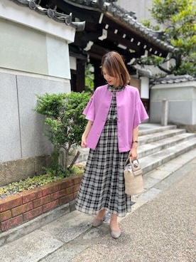 TIARA STAFFさん(レディース・158cm)の夏コーディネート