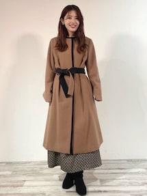Tiara（ティアラ）の「バイカラーコート（その他アウター）」 - WEAR