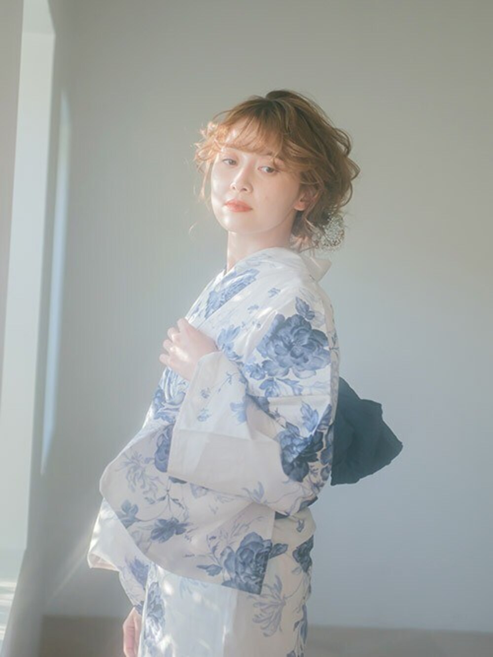 その他の浴衣を着用したレディースの春コーディネートの1枚目の写真