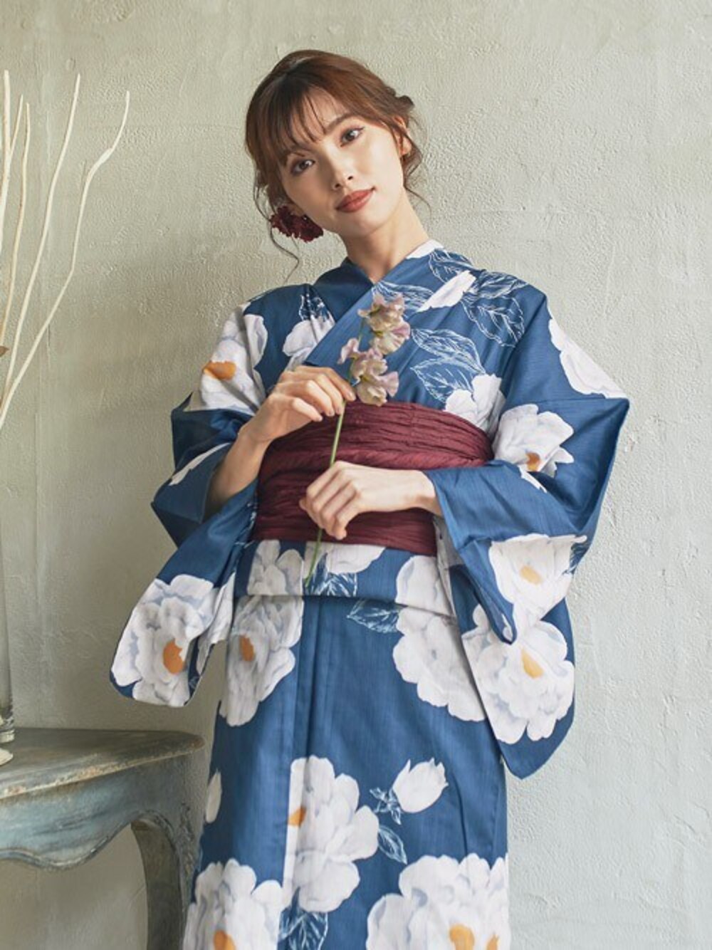 その他の浴衣を着用したレディースの夏コーディネートの1枚目の写真