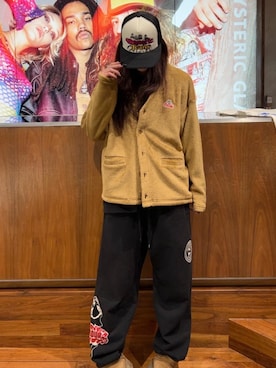 chuneさん（レディース・173cm）の冬コーディネート