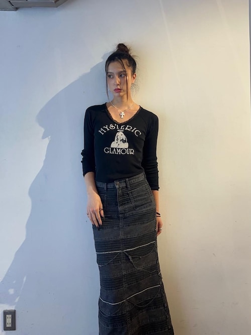 ヒステリックグラマー　HYSTERIC ANGEL ショート丈Tシャツ トップス HYSTERIC ANGEL ショート丈Tシャツ|HYSTERIC GLAMOUR WOMEN