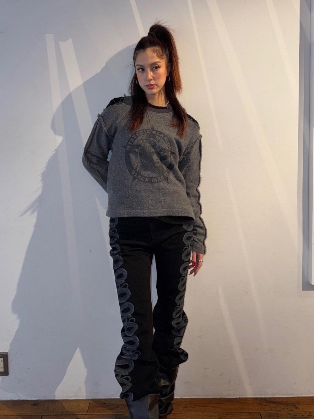 HYSTERIC GLAMOUR（ヒステリックグラマー）の「BLACK MAGIC WOMAN プル