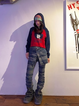 chuneさん（レディース・173cm）の冬コーディネート