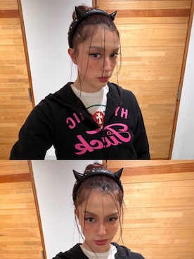 chuneさん（レディース・173cm）の春コーディネート