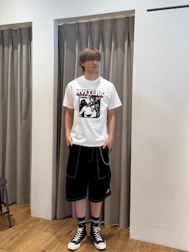 「アイテム（ウォレットチェーン）」を使った、よしきさん（メンズ・181cm）の夏コーディネート