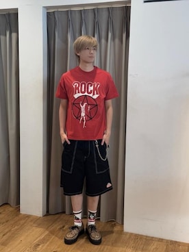 「アイテム（財布/小物）」を使った、よしきさん（メンズ・181cm）の夏コーディネート