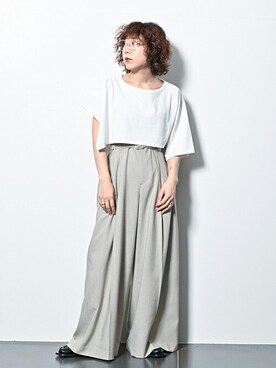 KAJImiさん（レディース・160cm）の夏コーディネート