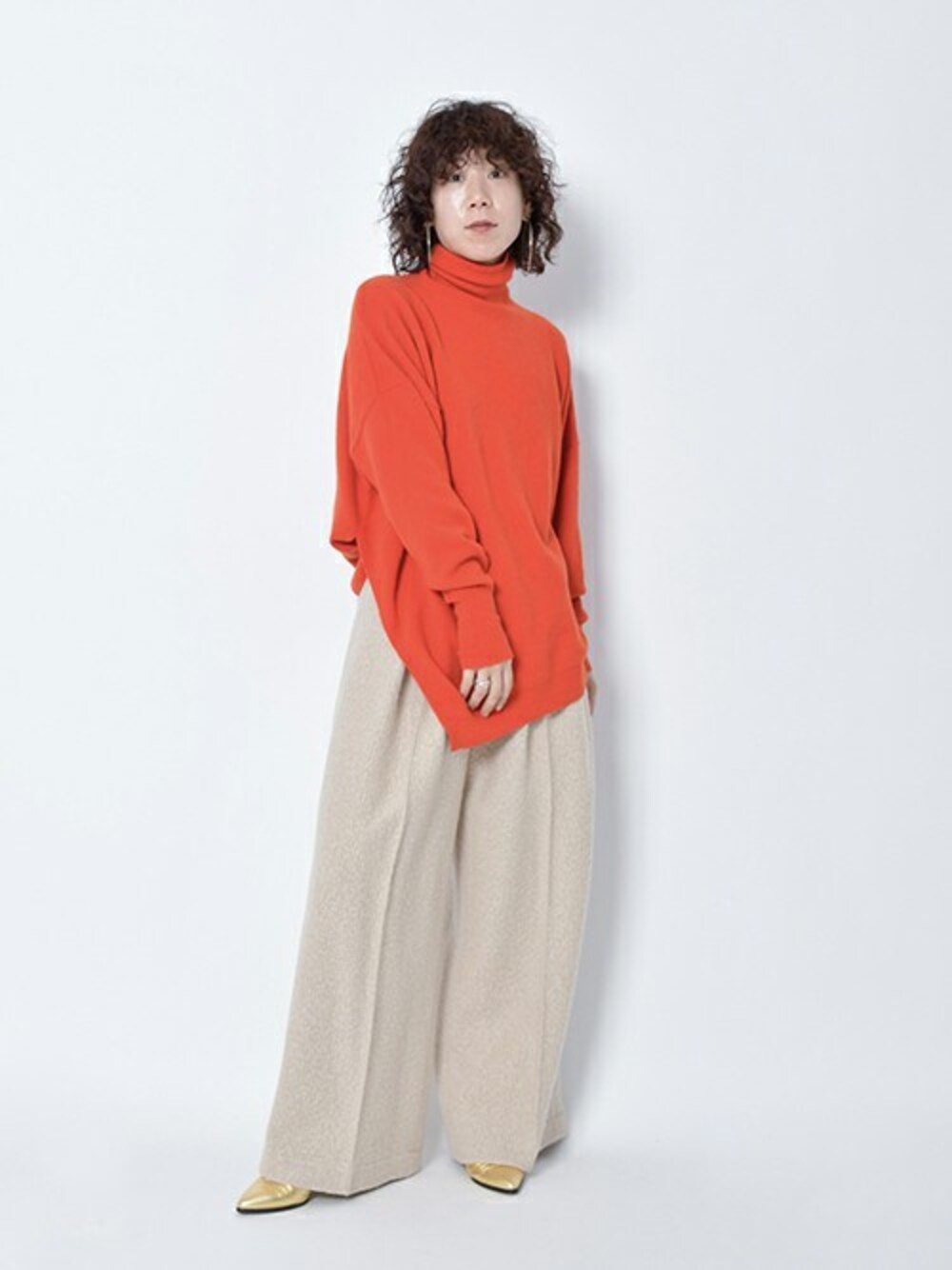 CITYSHOP（シティーショップ）の「BOUCLE WIDE パンツ