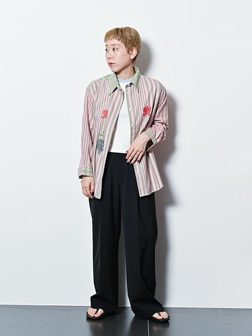 セール】Rujuta Sheth ANDY SHIRT SS25-RS-8018：シャツ（シャツ