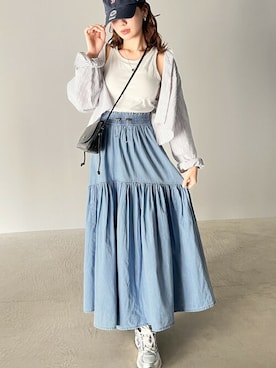 「classicalelf（クラシカルエルフ）のアイテム（スカート）」を使った、classicalelfクラシカルエルフさん（レディース・163cm）の冬コーディネート