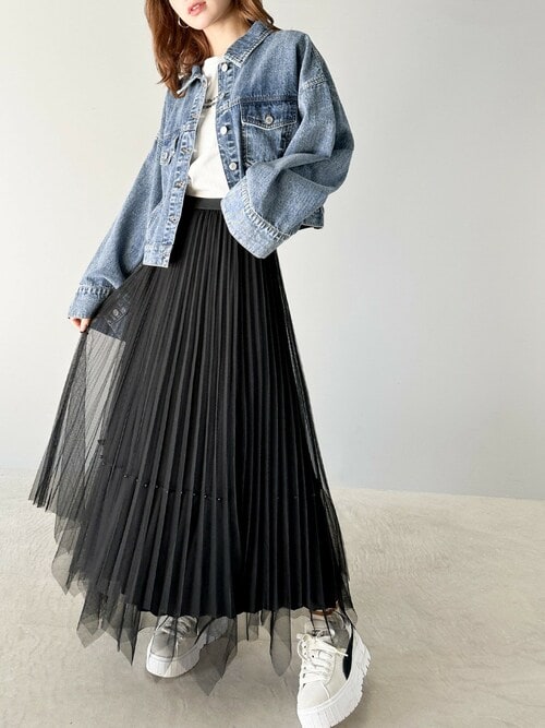 セール】【mily bilet】ふんわり大人フェミニン。パール使い