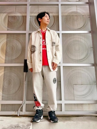 ヒステリックグラマー, SPEAK NO EVIL カバーオールジャケット HYSTERIC GLAMOUR（ヒステリックグラマー）の「SPEAK NO EVIL