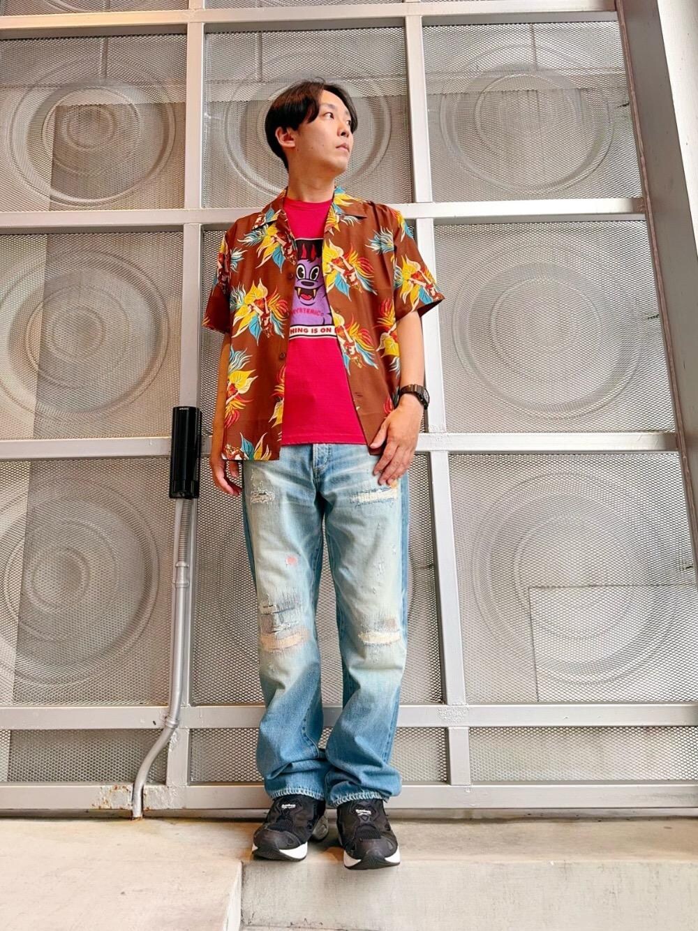 シャツ TROPIC LADYLAND柄 アロハシャツ メンズ TROPIC LADYLAND柄 アロハシャツ - HYSTERIC GLAMOUR