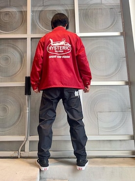 「HYSTERIC GLAMOUR（ヒステリックグラマー）のアイテム（ナイロンジャケット）」を使った、けんたさん（メンズ・174cm）の秋コーディネート