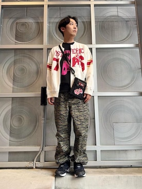 「バッグ」｜「アイテム（その他アウター）」を使った、けんたさん（メンズ・174cm）の秋コーディネート